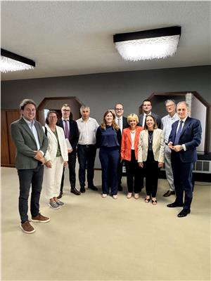 I presidenti delle tre commissioni con i rappresentanti della Regione in A22 e Pensplan