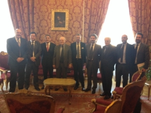 Il Presidente Moltrer presso la CC con i rappresentati delle Regioni