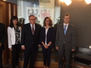 La delegazione della Repubblica Srpska con la Presidente Avanzo
